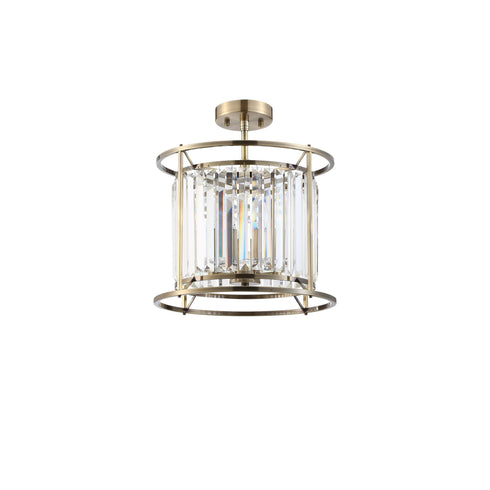 Mano Pendant / Semi Ceiling Convertible 3 Light